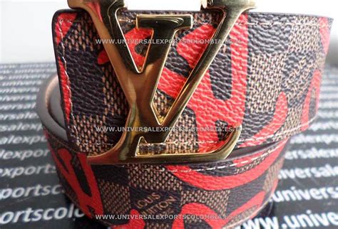 cinturon louis vuitton rojo|cinturones louis vuitton.